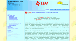 Desktop Screenshot of espa.ch