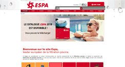 Desktop Screenshot of espa.fr