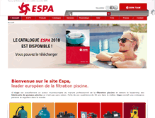 Tablet Screenshot of espa.fr